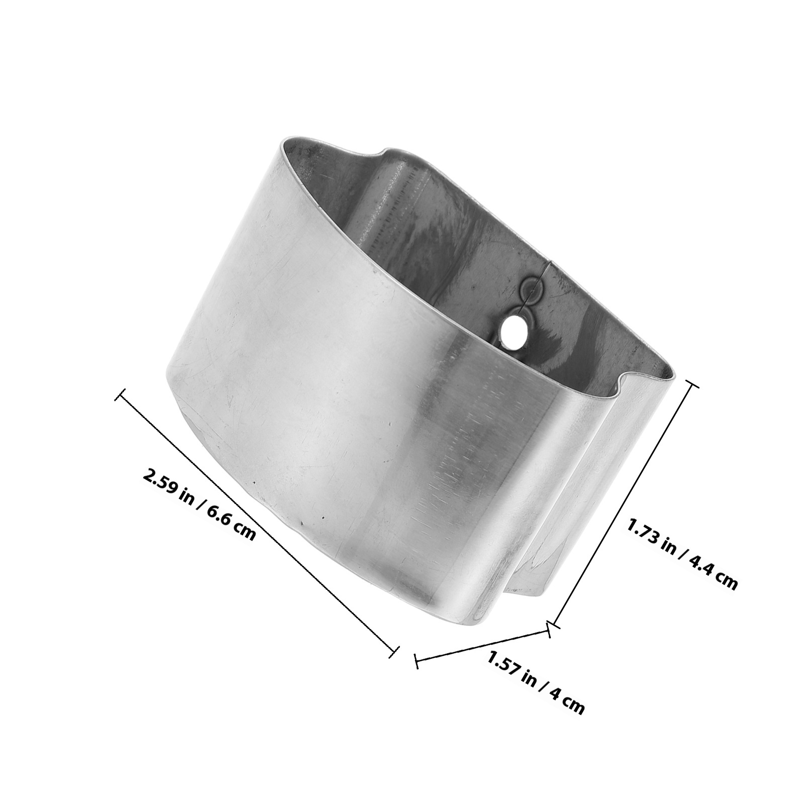 Handrail End Cap Horseshoe Design Stainless Steel Tube Protector Plug Cover Cap for Staircase Rail Support Decorative Trim