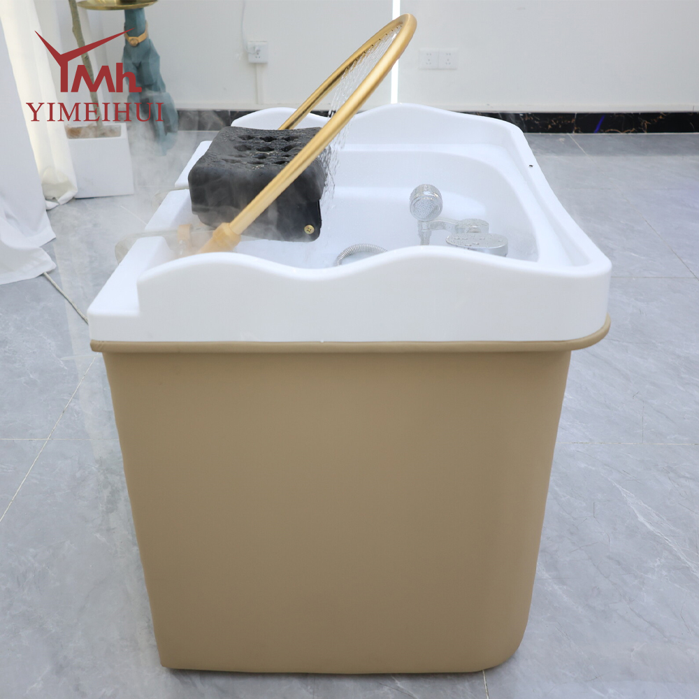 Haarwasch-Wassertank, tragbares Shampoo-Bett, Acryl-Schüssel, Waschbecken, Haarpflege- und Stylinggeräte für den Schönheitssalon