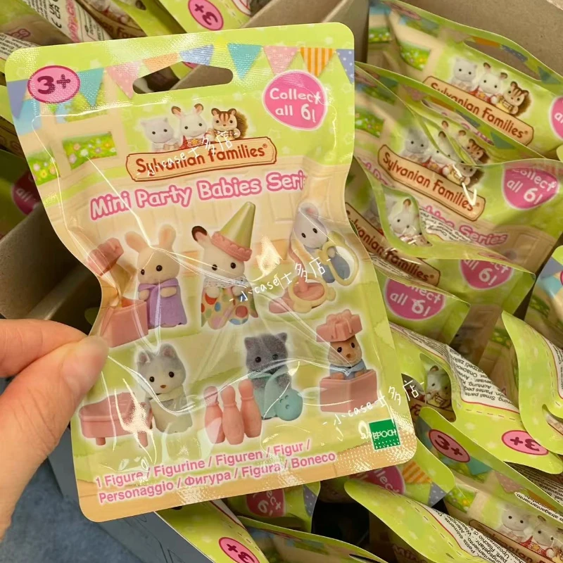 シルバニアファミリーおもちゃ女の子のおもちゃキッチンミニベビーパーティーブラインドバッグ人形女の子のためのミニチュア食品子供のキッチン Ternuries