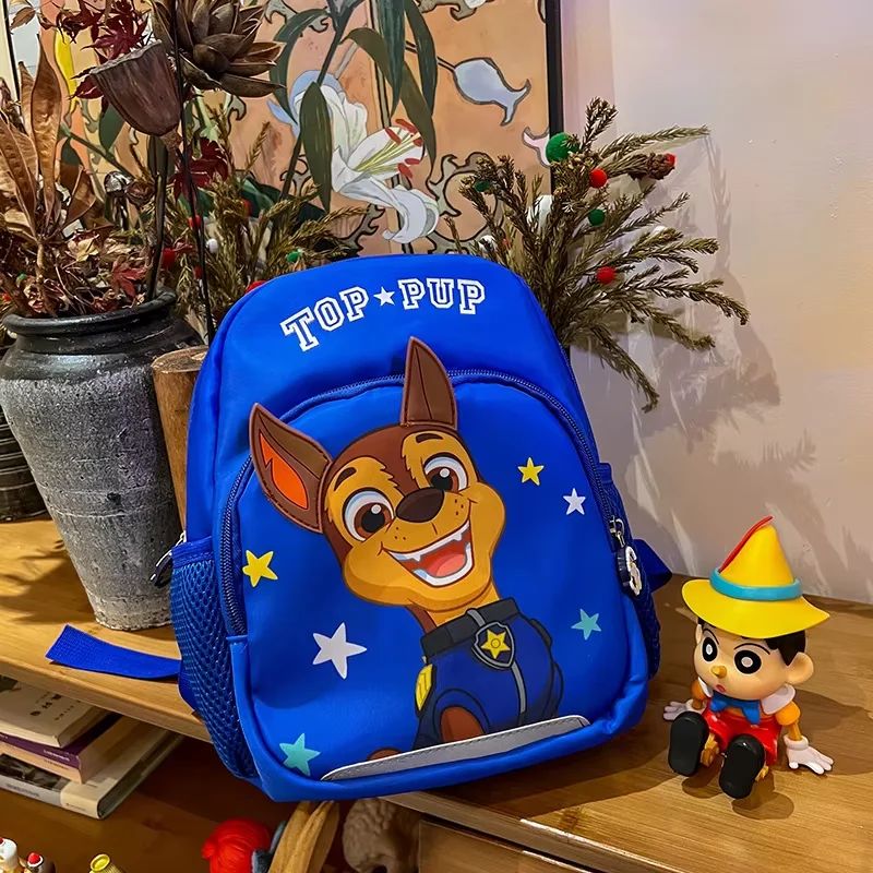 PAW チームかわいい漫画スクールバッグキッズボーイズガールズスクールバッグ子供のギフト幼稚園スクールバッグスクールシーズン