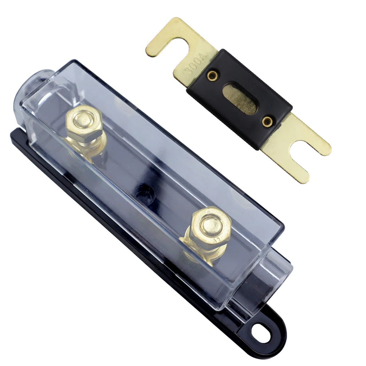 ANL ヒューズホルダーボルトオンヒューズ自動車用ヒューズホルダーヒューズ付き可融リンク 40A 60A 80A 100A 200A 250A 300A ヒューズ AMP