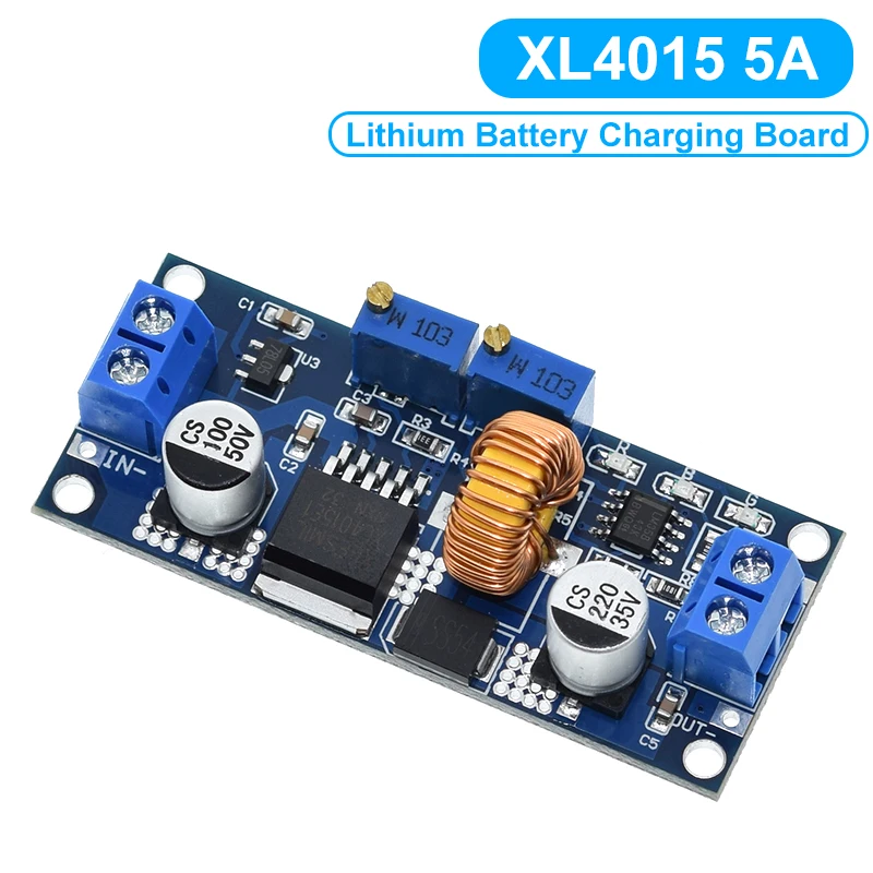 XL4015 5A DC to DC CC CV Lithium Battery Step down Charging Board Led Power Converter Lithium Charger Step Down Module XL4015 E1