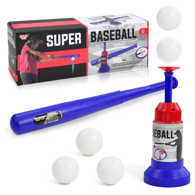 Palla da baseball per bambini Giocattoli Giochi Macchina da baseball con lancio automatico regolabile Set di giocattoli Sport all'aria aperta per bambini Regalo di compleanno per ragazzo