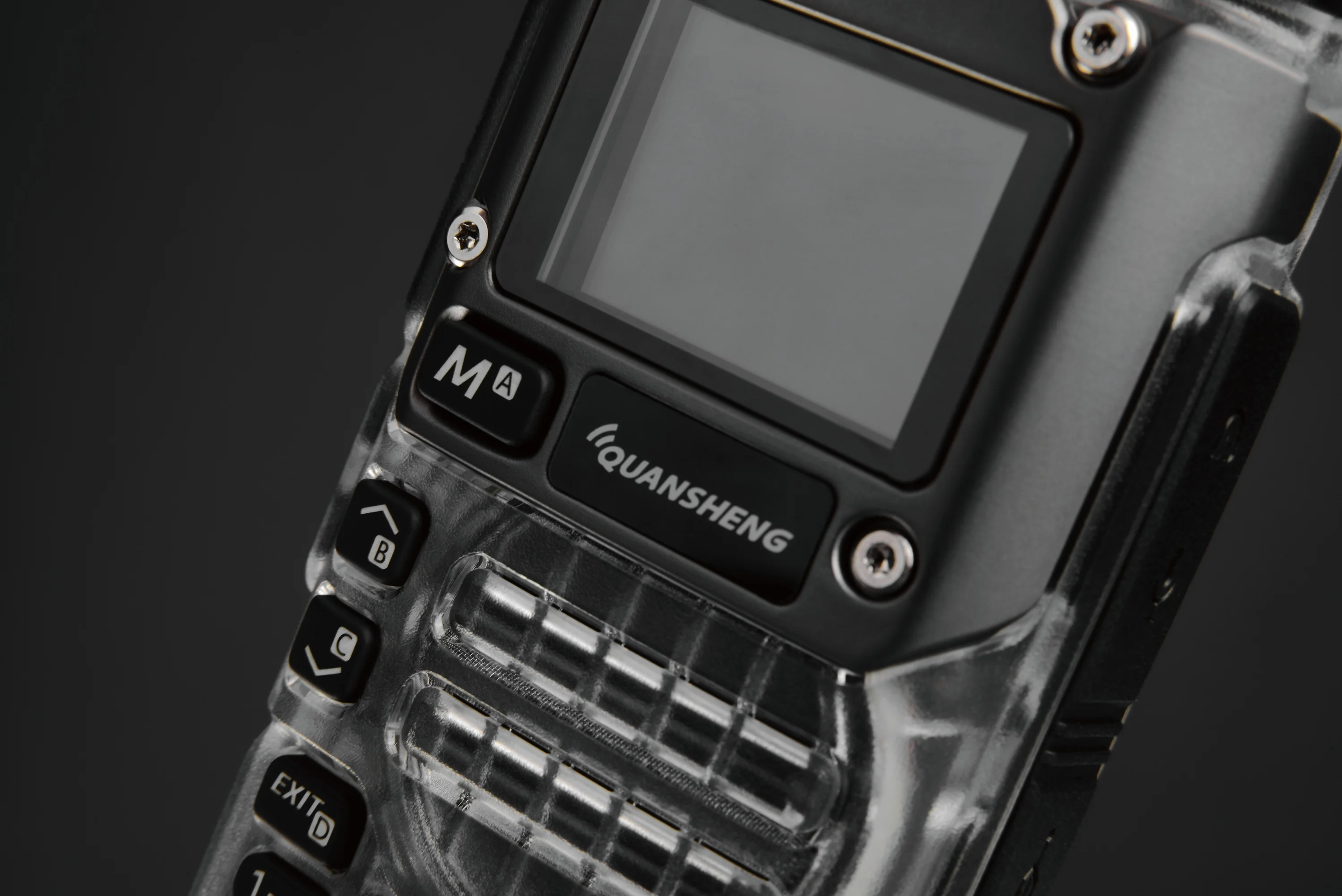 Quansheng UV-K5(8) UV-K58 UV-K6 UVK58 transparent two way Radio 50-600MHz Type C Charge Multi-band UV-K5 Upgrade quansheng k58
