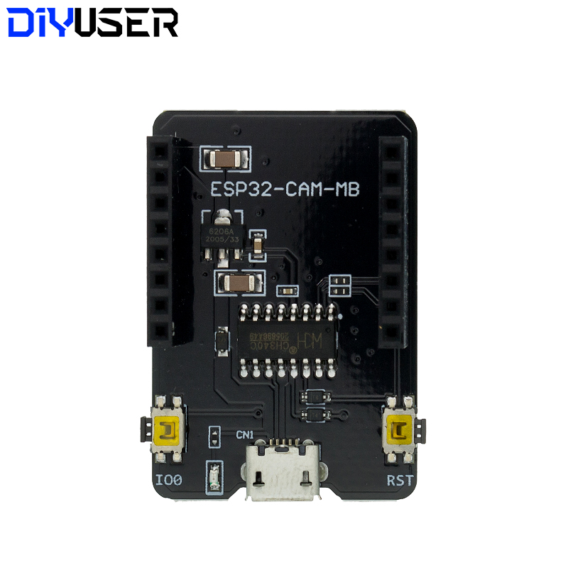 ESP32-CAM-MB WiFi Module Serial to WiFi ESP32 CAM Development Board 5V Bluetooth with OV2640 Camera DIY