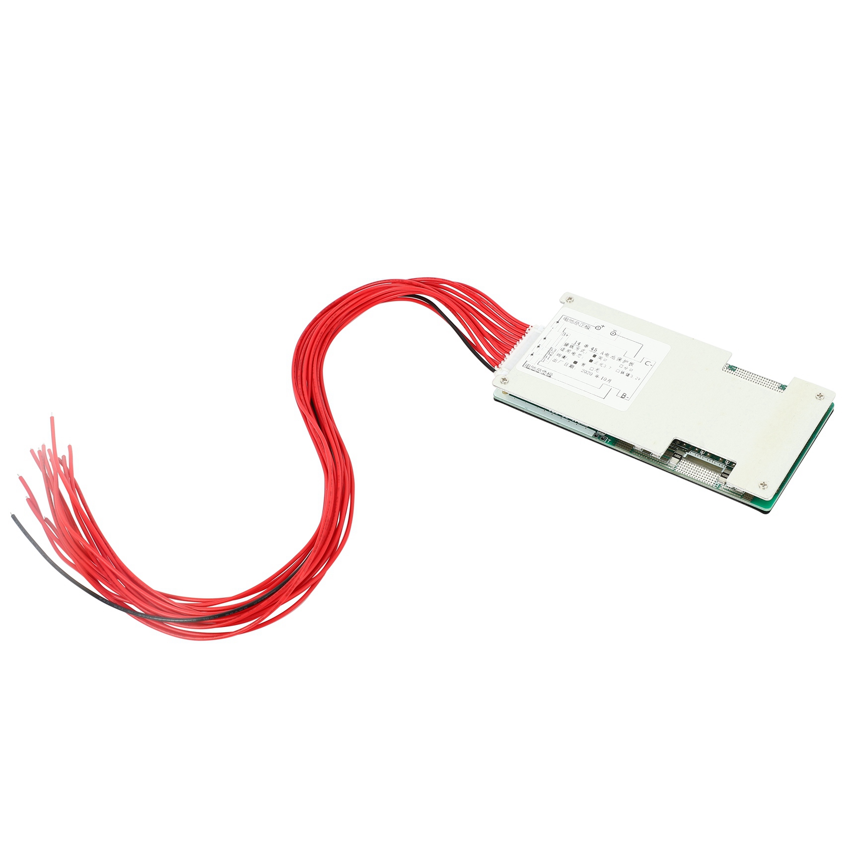 BABQ 48V 14S 45A Li-Ion Battery BMS PCB With Balance Suitable for Ebike Escooter