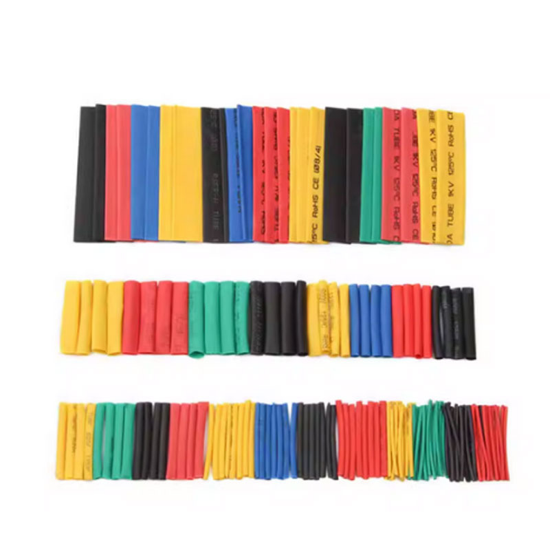 164PCS Tubo Termoretraibile Guaina Isolante Cavo Dati Protezione Del Telefono Mobile Termico Elettricista Domestico Riparazione Elettrica