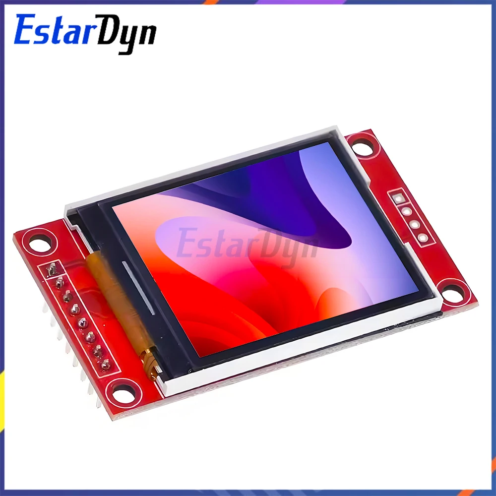 1.8 "ST7735S TFT LCD Display 128x160 SPI 3.3V/5V para Arduino Raspberry Pi ESP32 MicroPython Smart Home IoT