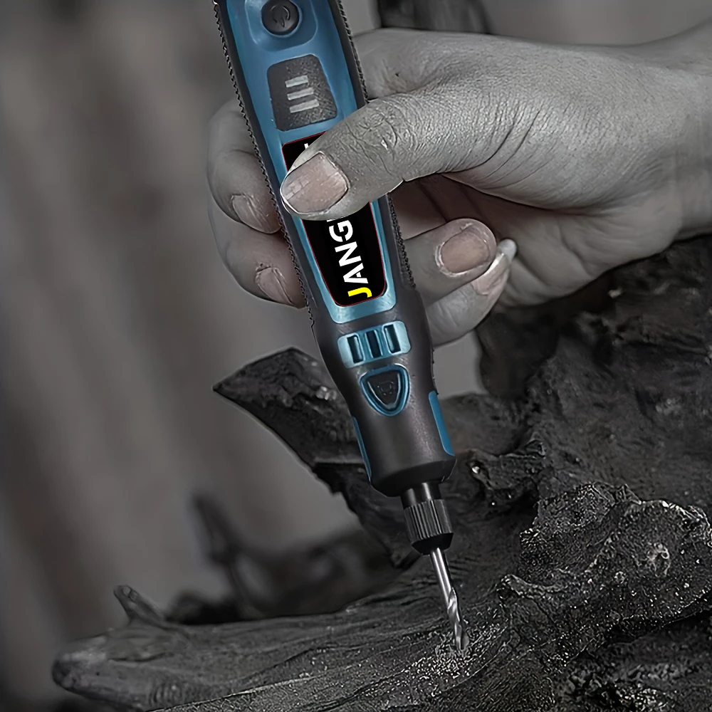 USB ไร้สายโรตารี่ชุดเครื่องมืองานไม้แกะสลักปากกา DIY สําหรับเครื่องประดับแก้วโลหะมินิไร้สายเจาะ