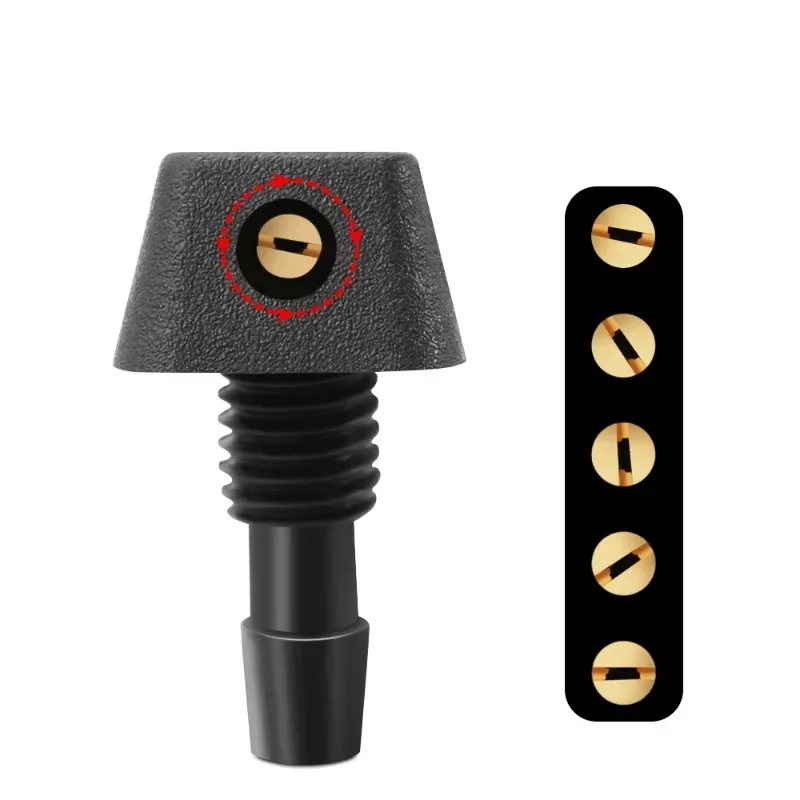 Boquilla limpiaparabrisas de coche, 2 uds., compatible con Audi A1 A3 A4 B6 B8 B9 A3 A5 A6 A7 A8 C5 Q7 Q3 Q5 Q5L SQ5 R8 TT S5 S6 S7 S8