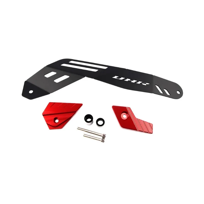 オートバイ用ユニバーサルハンドルバープロテクター,ブレーキレバーガード,スクーター,ATV,長さ調節可能,7/8インチ