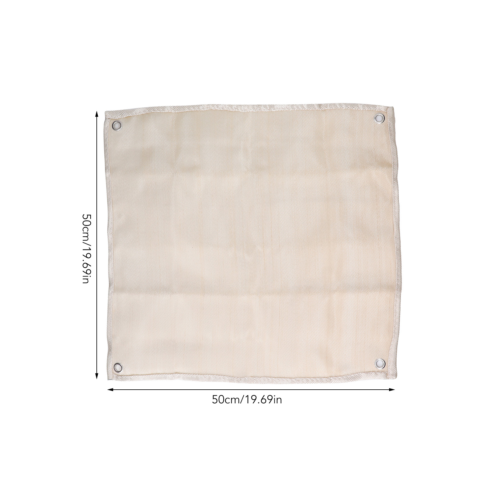 ZK30 Coperta antincendio in fibra di vetro ignifuga 550 ℃   Coperta di soppressione per estintore 50x50 cm antincendio