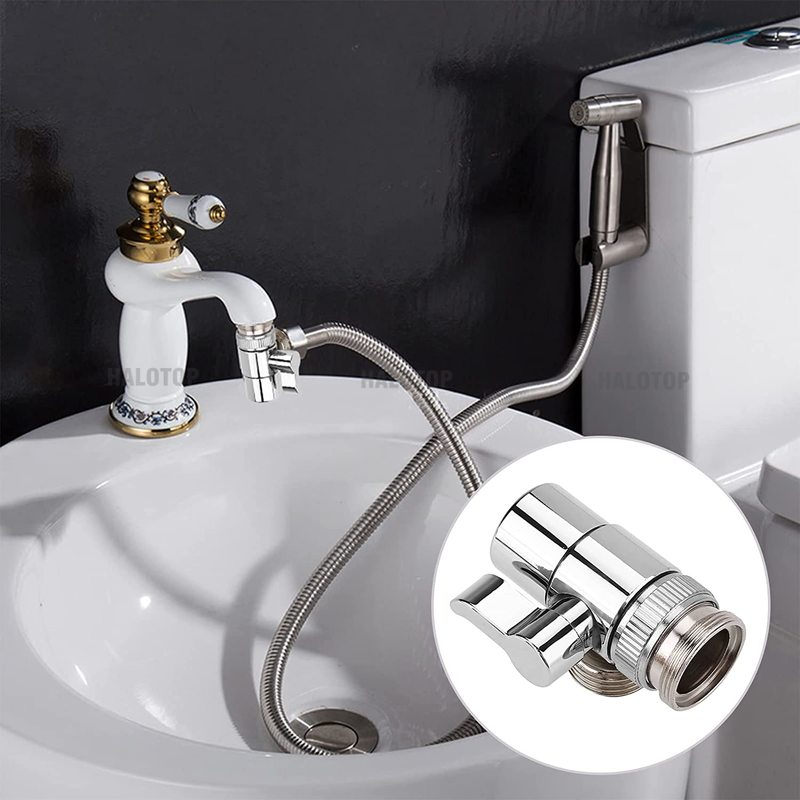 Adaptador de grifo de cocina, interruptor de baño, divisor, desviador, válvula de fregadero, conector de grifo de agua, separador, ducha, inodoro, accesorios en T