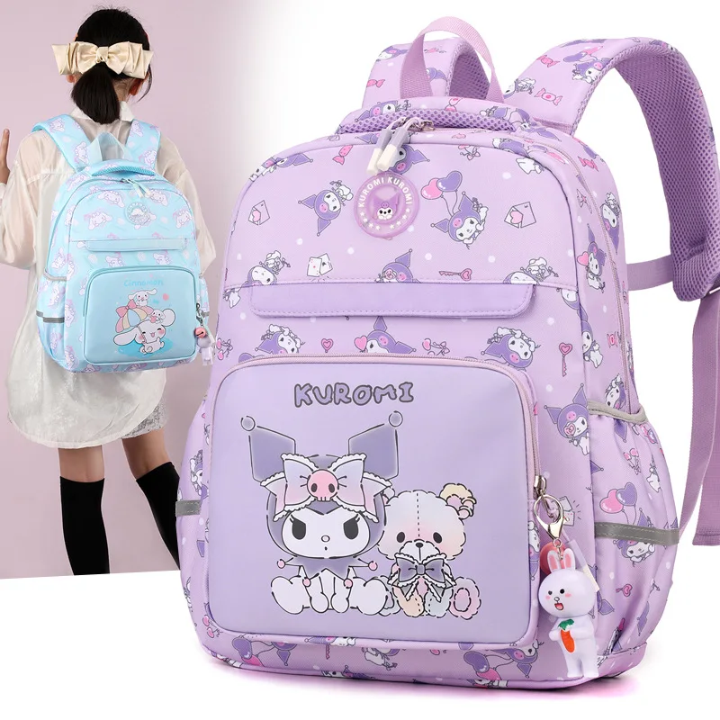 Sanrio Pacha Dog New Cartoon Printed Student School Bag Female Large Capacity Children's Night Reflective Casual Simple Backpack