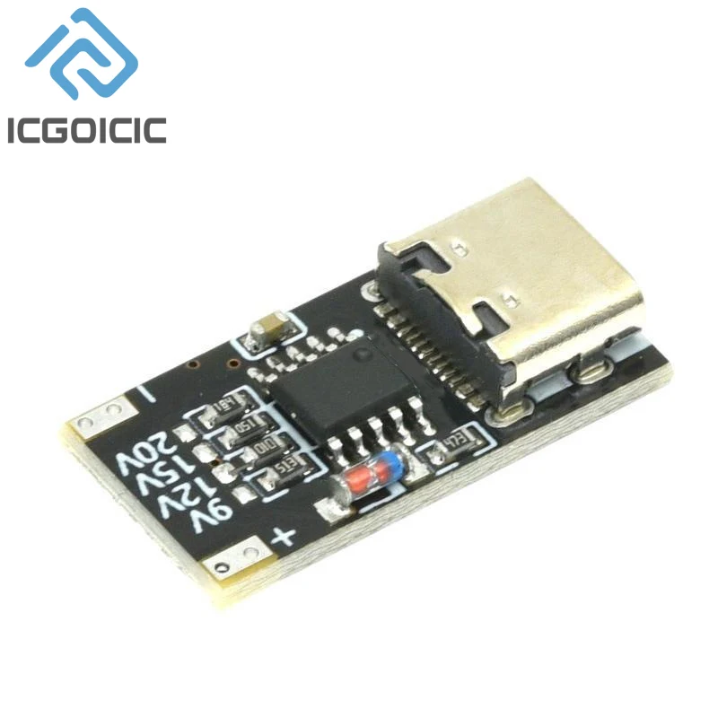 1-20PCS PD/QC/AFC Typ-C Decoy Board USB Boost Modul PPS/QC4 FCP AFC Typ-C Trigger Polling Detektor Power Schnelle Lade