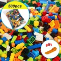 DIY Creative Building Blocks ชุดใหญ่ City CLASSIC Building Blocks ประกอบเด็กชายและเด็กหญิงของขวัญวันเกิดเด็กการศึกษา T