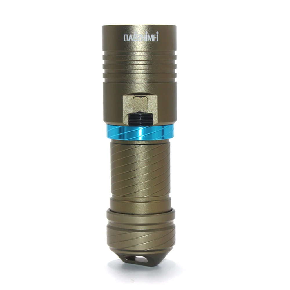 5000LM 100M linterna de buceo subacuática linternas de buceo led luz L2 antorcha buzo uso 18650 o 26650 baterías recargables