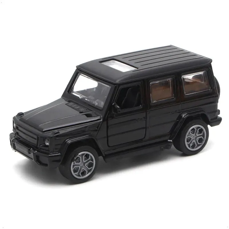 Pull-Back-Action aus Metall im Maßstab $time fährt Auto vorwärts Auto Modell Spielzeug für Geschenk/Kinder (rot)