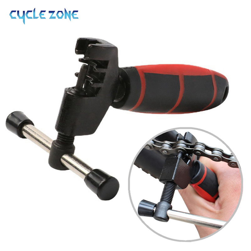 Removedor de pasadores de cadena de bicicleta, divisor de eslabones de bicicleta, Extractor de cadenas de acero portátil, accesorios, herramientas de reparación de bicicletas MTB