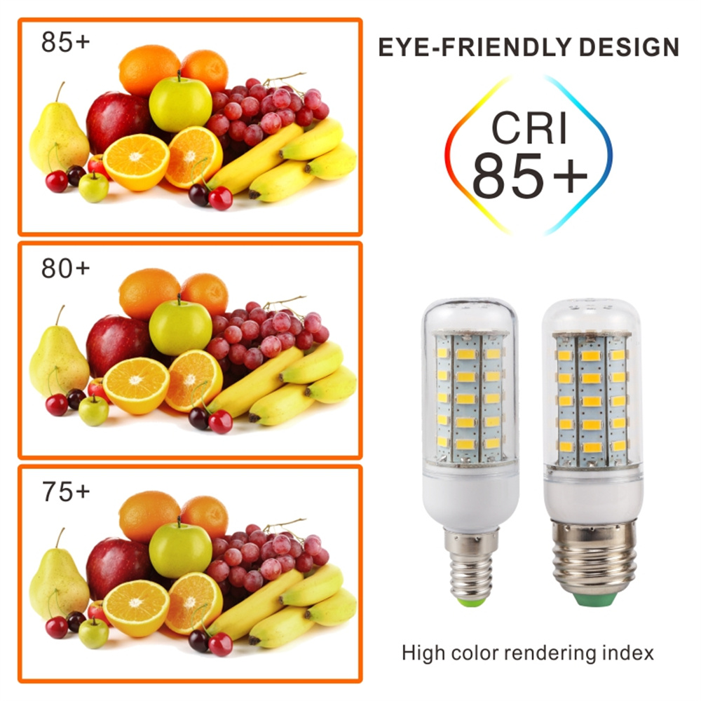 E27 E14 LED Maïs Lamp 72 LEDs SMD 5730 220 V Lampada LED Lamp Kroonluchter Kaars LED Licht Bombilla