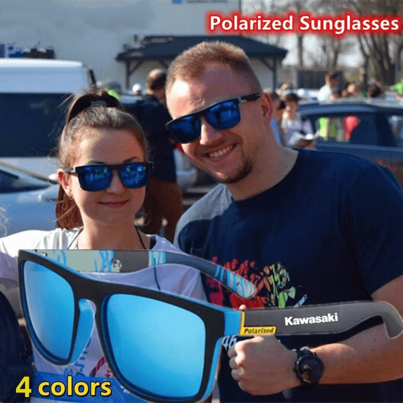 Kawasaki gafas de sol polarizadas protección UV400 para hombres y mujeres caza al aire libre pesca conducción bicicleta gafas de sol caja opcional