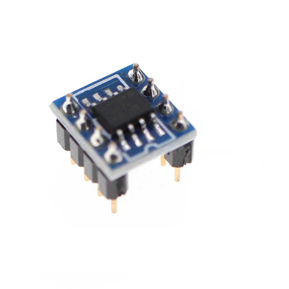 OPA627 Single Op para Dual Op Amp Module, SMD para DIP, X2 Turn, 1 peça