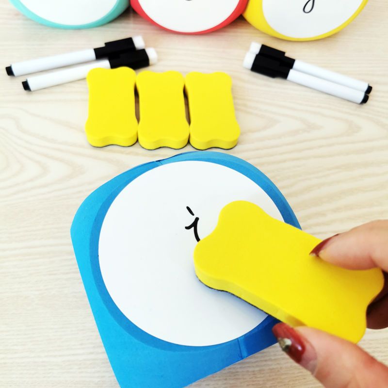 Bloque de borrado en seco de 4x4 pulgadas, escritura sobre limpiar, borrado en seco, dados educativos multiusos, cubo de borrado en seco, pizarras blancas, cubo de dados