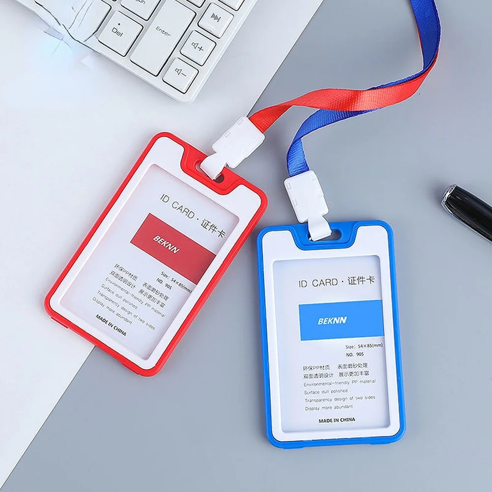 Đội Ngũ Nhân Viên Công Nhân Làm Việc-Màu Ốp Lưng ID Thẻ Nhựa Tên Huy Hiệu Giá Đỡ Cho Y Tá Nhân Viên Đi Xe Buýt Truy Cập Thẻ Tay tấm Bảo Vệ