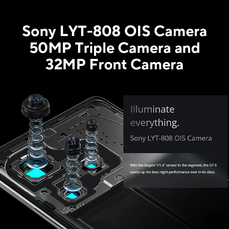 Global Version realme GT 6 GT6 5G Smartphone 6.78 "120Hz Snapdragon 8s Gen 3 120W SUPERVOOC Charge 5500mAh Batterij 50MP OIS