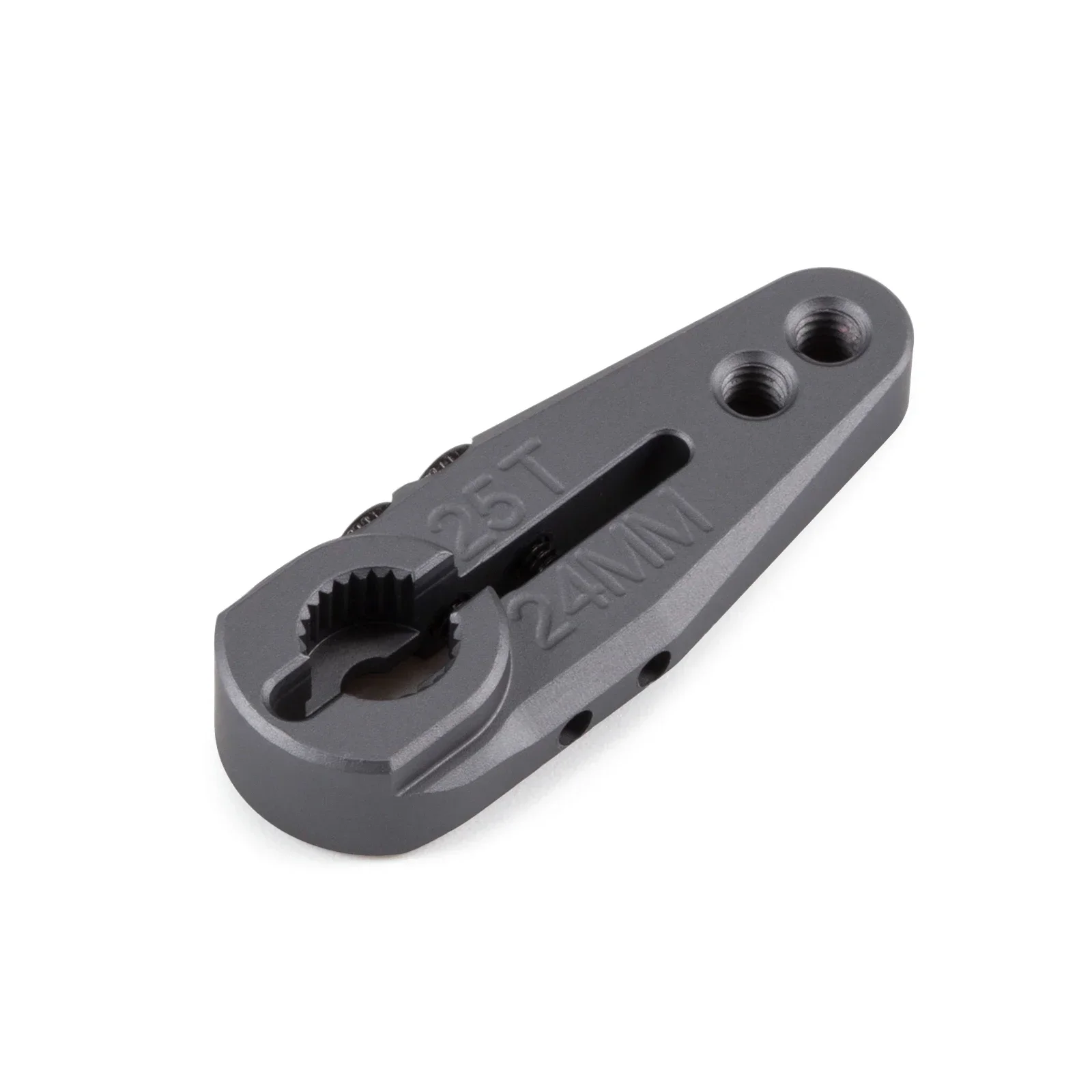 Servo bocina de sujeción de aluminio 7075 25T 20mm 24mm para ProTek Savox Futaba Servo 1/10 Arrma Buggy granito Monster Truck Raider 2WD
