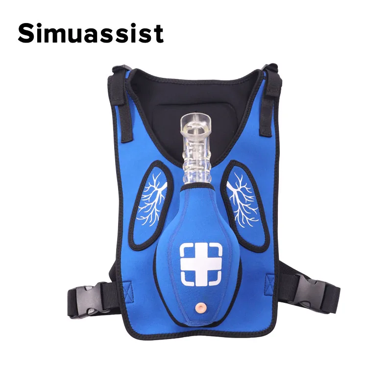 First AidการฝึกอบรมHeimlichการฝึกอบรมเสื้อกั๊กChoking Trainer Tracheal Blockageเสื้อกั๊กสวมใส่ผู้ใหญ่Infarctionการสอนรุ่น