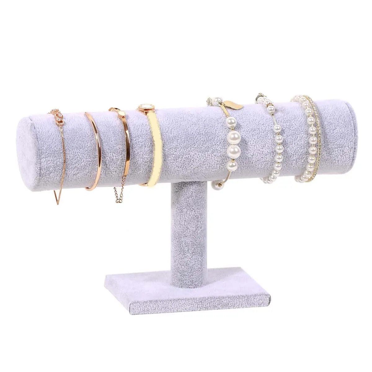 1pc T-shaped bracelet stand, bracelet and necklace display stand, watch storage stand, desktop vertical jewelry stand