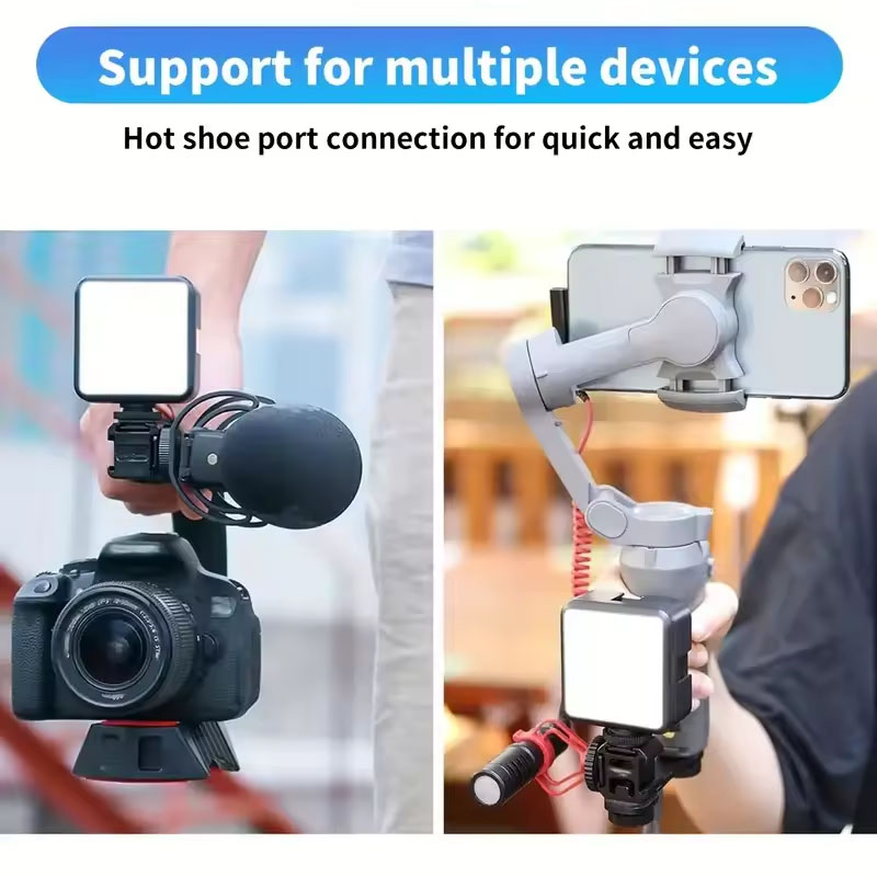 Multi-purpose Mobile Fill Light Portable Mini Clip-on Fill Light ﻿3 Brightness Modes For The Sake of Beauty