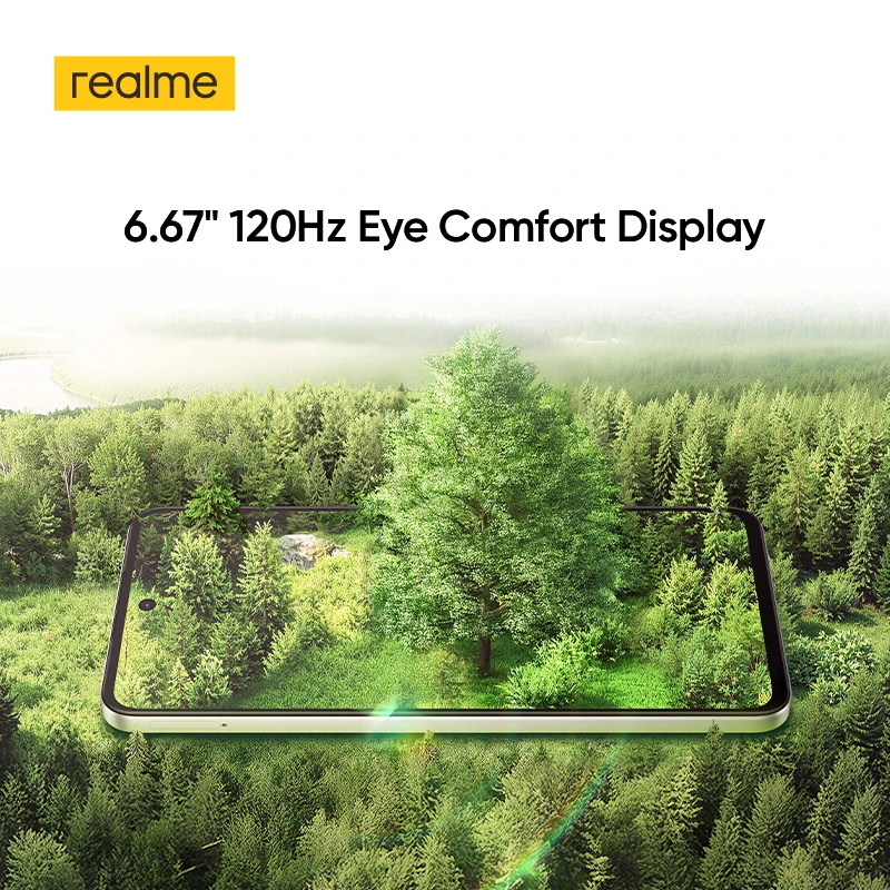[เวอร์ชันรัสเซีย] realme C71 สมาร์ทโฟน 6300mAh แบตเตอรี่ 45W 6.67 "120Hz 50MP กล้อง UNISOC T7250 ชิปเซ็ต IP64 NFC