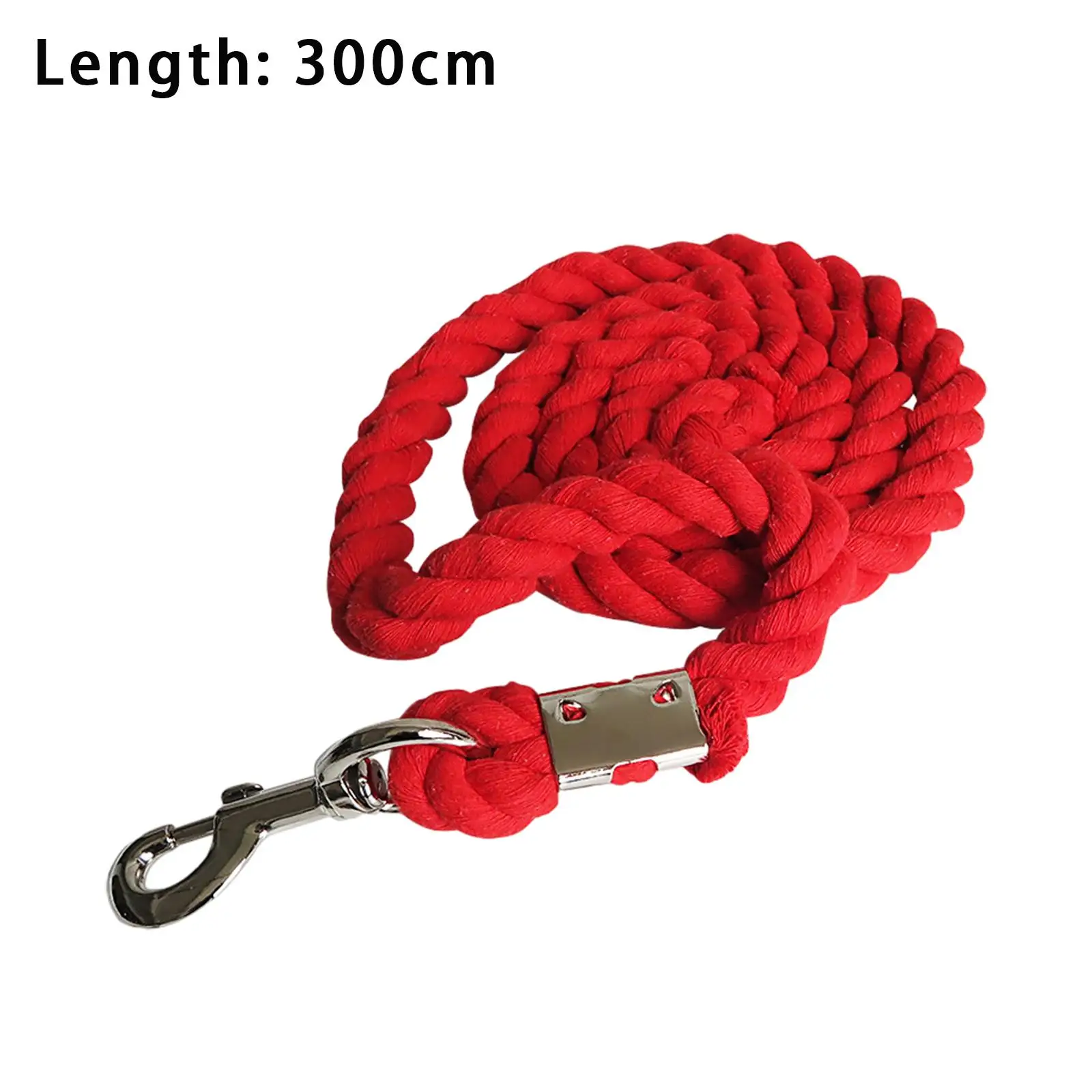 Webbing เชือกตะกั่วม้าเชือกชั้นนําม้าสําหรับปศุสัตว์อุปกรณ์เสริมระดับมืออาชีพนุ่มปฏิบัติขี่ม้า Rein Halters