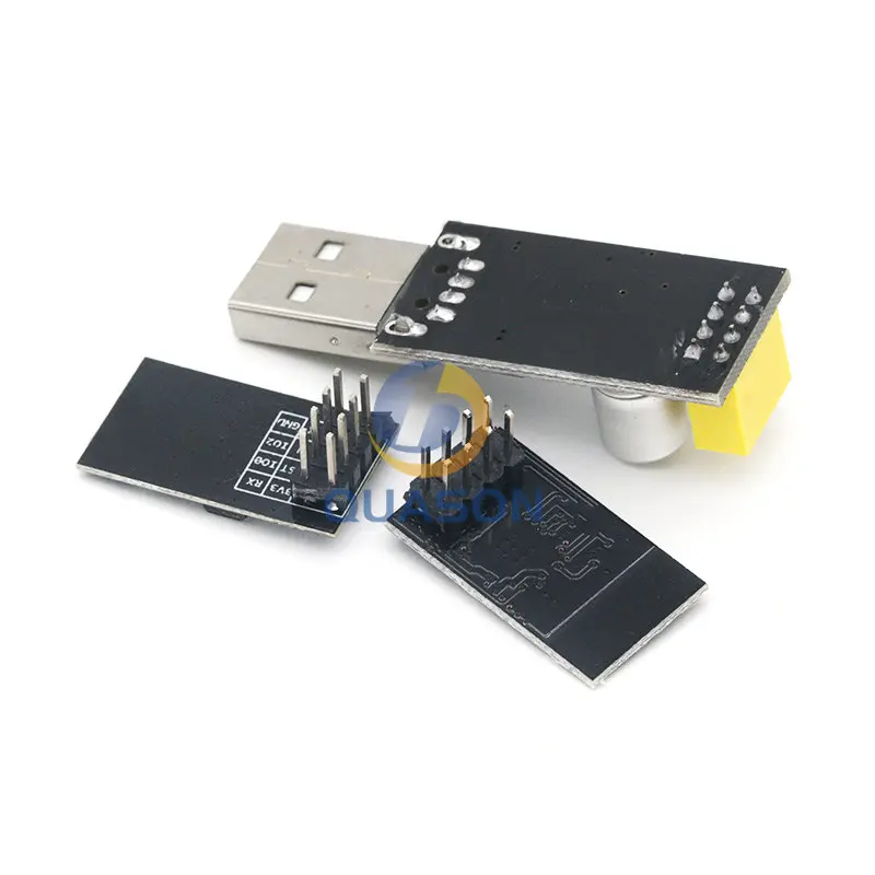 Adaptador programador ESP01 UART GPIO0, módulo de placa de desarrollo Wifi inalámbrico, USB a ESP8266, ESP-01, ESP8266, CH340G