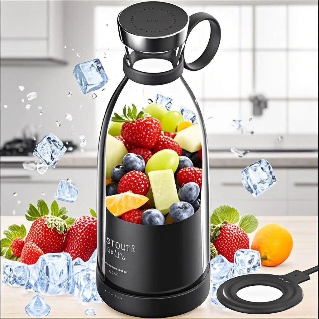 Nuevo Mini licuadora portátil, exprimidor eléctrico, mezcladores de frutas, batidos caseros, máquina multifuncional para hacer jugo, licuadora