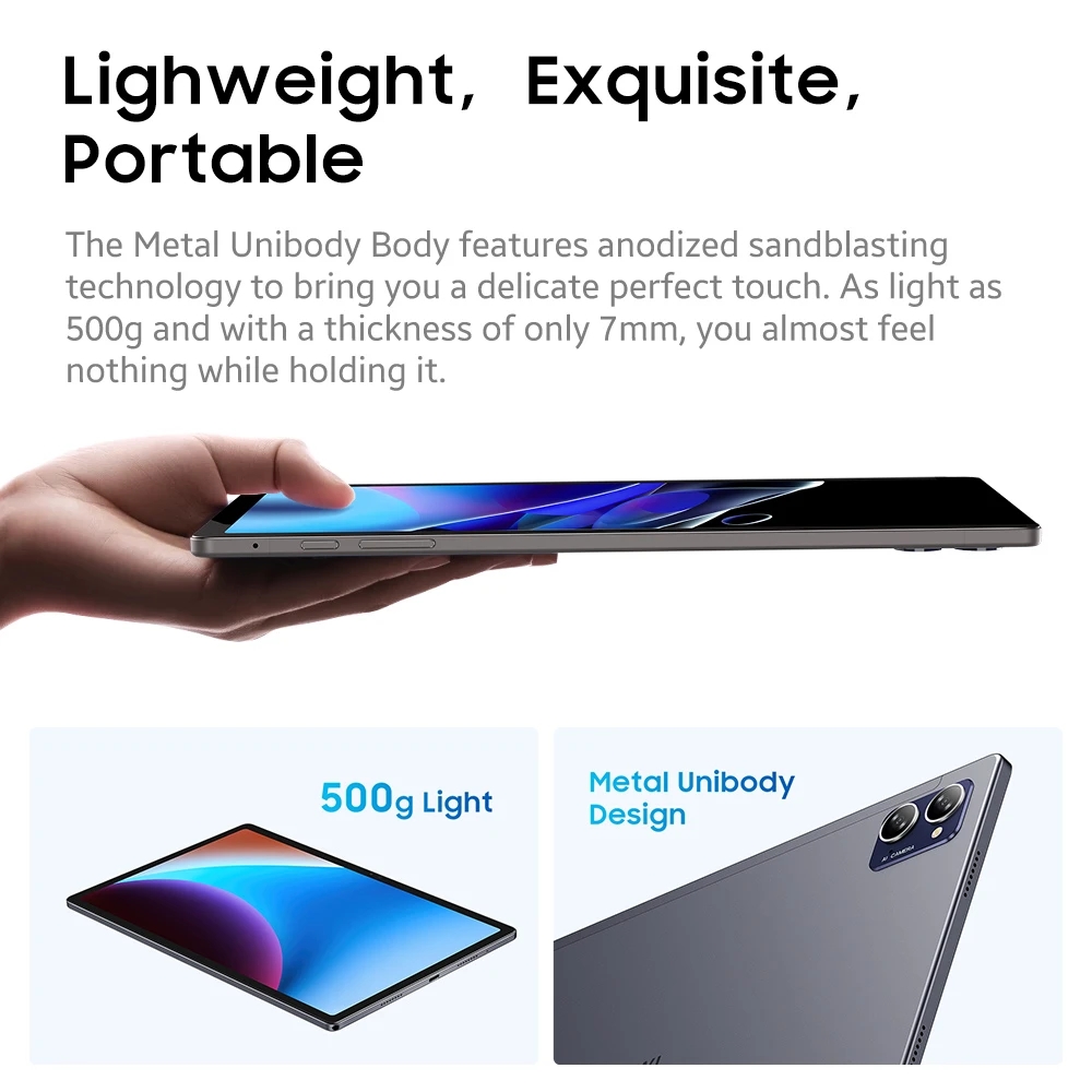 CHUWI HiPad XPro планшет, 6 ГБ 128 ГБ, экран 10,5 дюймов, Android 12