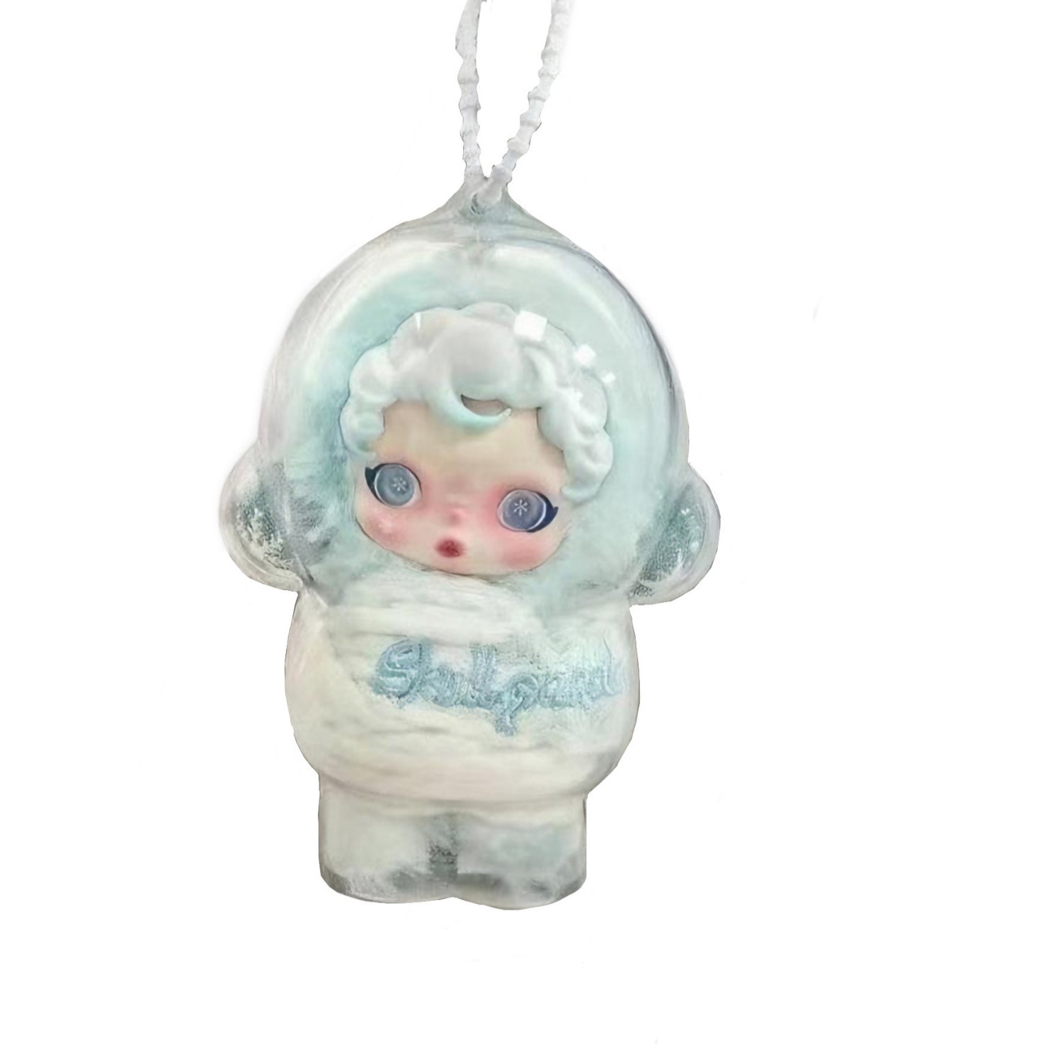 For Skull Panda Protective Cover Transparent Portable Organizer Box for Skullpanda Case Plush Dolls Display Bag Birthday Gift