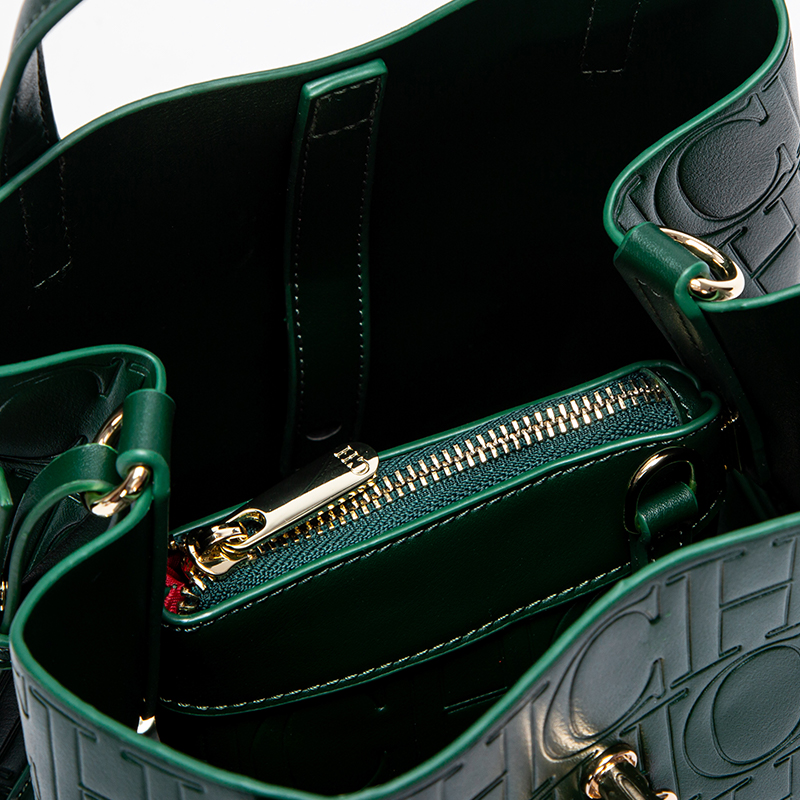 Clássico simples cor sólida feminina novo 2024 grande capacidade bolsa carta elemento bolsa feminina