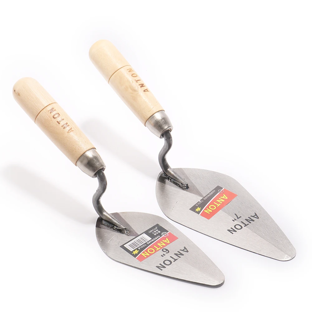 6/7 Inch Công Cụ Xây Dựng Putty Dao Gạch Trát Đặt Lưỡi Thép Carbon Chỉ Thạch Cao Công Cụ Thép Carbon 1Pc