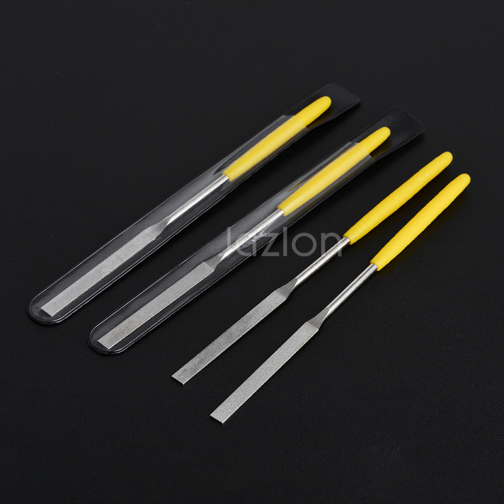 Ultra Thin Diamond Flat File 0.5/0.6/0.8/0.9/1/1.1mm Thickness Flat Hand File Assorted File Knife For Grinding Jade Mold Etc