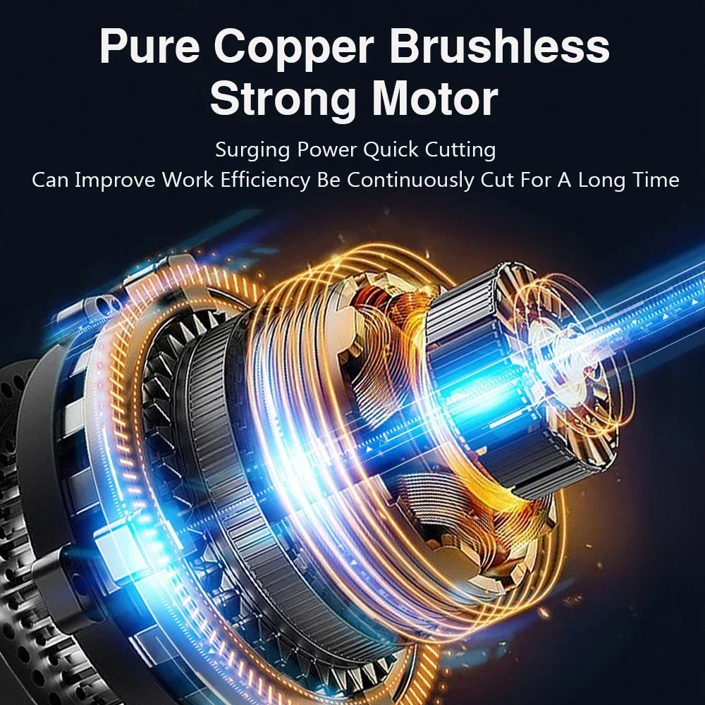 6 속도 브러시리스 핸드 전기 트리머 무선 우드 라우터 Makita 18V 배터리 용 6/6.35/8mm 목공 조각 Slotting