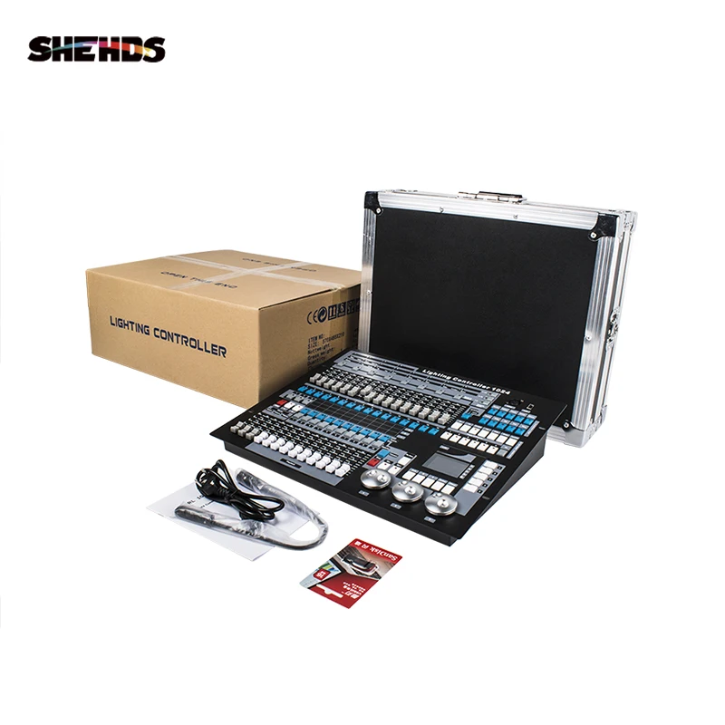 คอนโซล DMX 1024 Controller สําหรับแสงเวที DMX 512 DJ Controller อุปกรณ์มาตรฐานสากล 192/768/Pilot 2000 คอนโซล