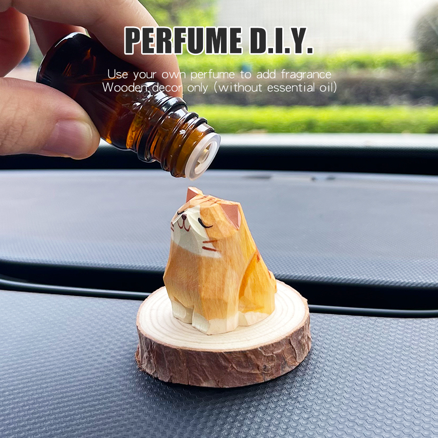 Diffuseur d'arômes pour animaux de compagnie, sans parfum, décorations de parfum bricolage, salon, chambre à coucher, voiture, accessoires pour la maison, articles d'aromathérapie, 1PC