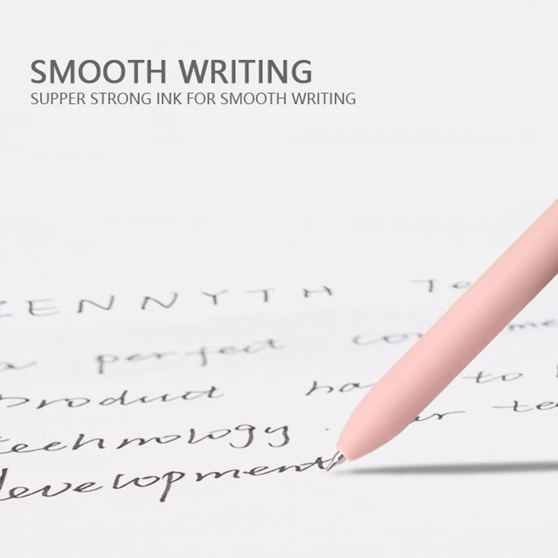 Piloting Morandi ปากกาเจลสี Soft Touch Quick Dry Smooth 0.5 มม.หมึกเจลปากกาสําหรับโรงเรียนนักเรียนเขียนเครื่องเขียน