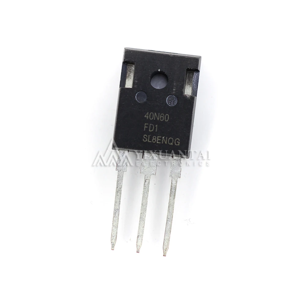 5pcs/Lot  SL40N60FD1  Marking 40N60 FD1 IGBT FIELD STOP 600V 80A TO247-3  New and Original