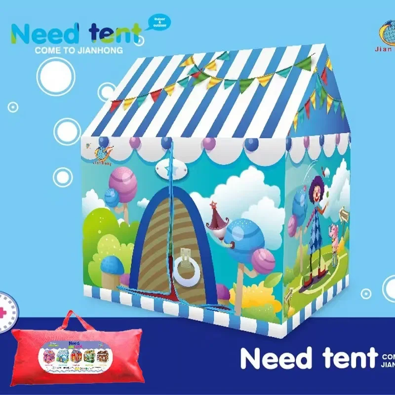 Trẻ Em Nhà Chơi Trò Chơi Lều Đồ Chơi Khủng Long Hồng Bé Trai Cây Kem Cô Gái Lâu Đài Công Chúa Di Động Ngoài Trời Trong Nhà Trẻ Em Lều nhà