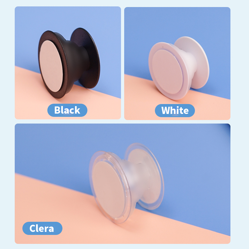 Custom Acrylic Phone Grip Round Foldable Cartoon Photo Customized Logo Anime Hologram Personalized Mobile Clear Phone Holder