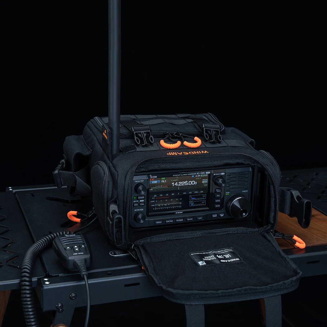 WINDCAMP Funkgehäuse für ICOM IC-705 Custom Made Field Pack-705